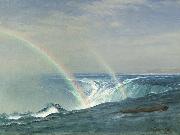 Albert Bierstadt, Home of the Rainbow, Horseshoe Falls, Niagara